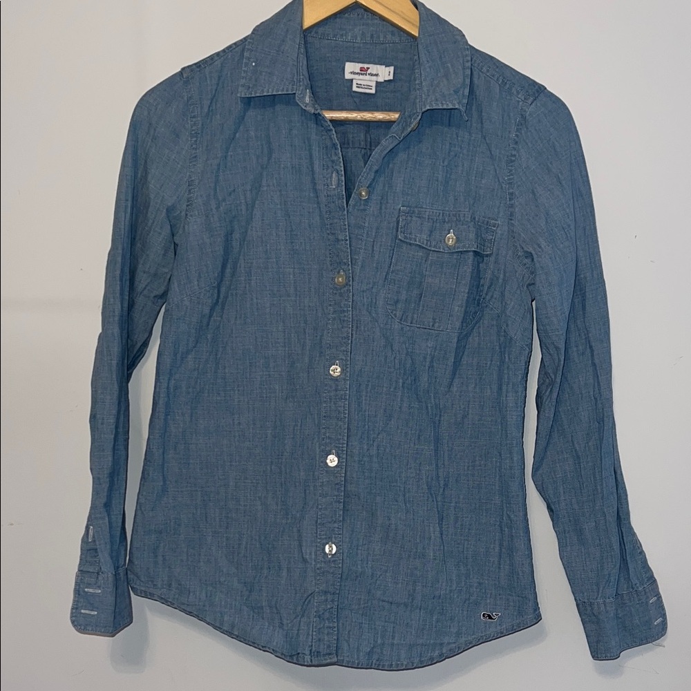 Vineyard Vines Blue Button Down Shirt